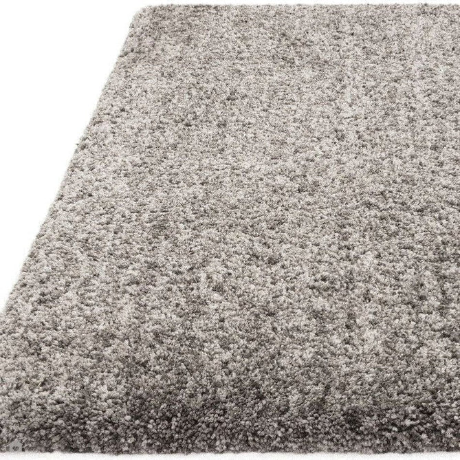 Barnaby Super Plush Heavyweight High-Density Luxury Hand-Woven Super Soft-Touch High-Pile Plain Polyester Shaggy Graphite Grey/Charcoal Rug-Asiatic Carpets-Rug Love - The Most Loved Rug Store