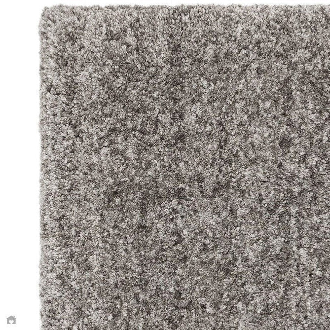 Barnaby Super Plush Heavyweight High-Density Luxury Hand-Woven Super Soft-Touch High-Pile Plain Polyester Shaggy Graphite Grey/Charcoal Rug-Asiatic Carpets-Rug Love - The Most Loved Rug Store