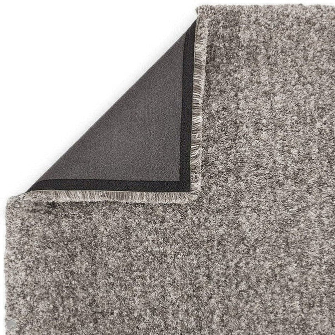 Barnaby Super Plush Heavyweight High-Density Luxury Hand-Woven Super Soft-Touch High-Pile Plain Polyester Shaggy Graphite Grey/Charcoal Rug-Asiatic Carpets-Rug Love - The Most Loved Rug Store