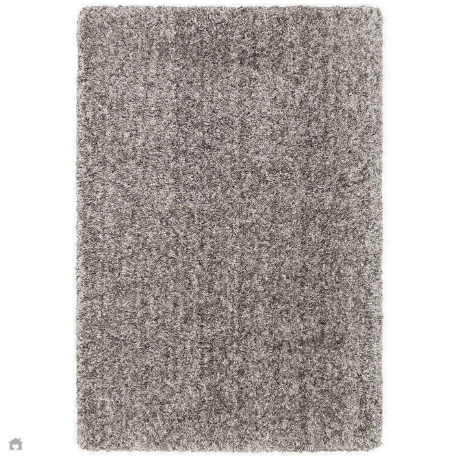 Barnaby Super Plush Heavyweight High-Density Luxury Hand-Woven Super Soft-Touch High-Pile Plain Polyester Shaggy Graphite Grey/Charcoal Rug 160 x 230 cm