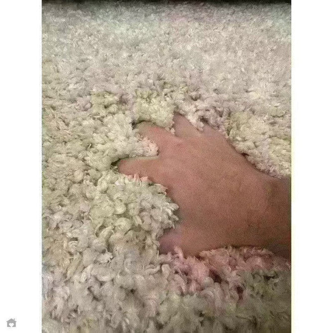 Barnaby Super Plush Heavyweight High-Density Luxury Hand-Woven Super Soft-Touch High-Pile Plain Polyester Shaggy Natural/Light Sand Rug-Asiatic Carpets-Rug Love - The Most Loved Rug Store