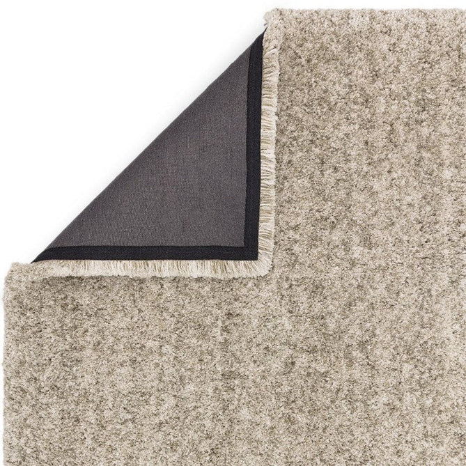 Barnaby Super Plush Heavyweight High-Density Luxury Hand-Woven Super Soft-Touch High-Pile Plain Polyester Shaggy Pale Sage Green/White/Grey Rug-Asiatic Carpets-Rug Love - The Most Loved Rug Store