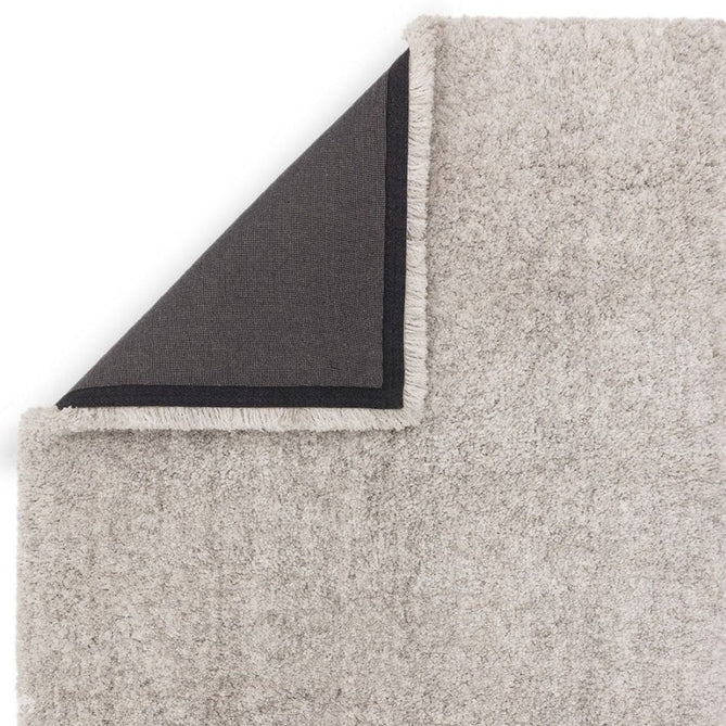 Barnaby Super Plush Heavyweight High-Density Luxury Hand-Woven Super Soft-Touch High-Pile Plain Polyester Shaggy Silver/Grey Rug-Asiatic Carpets-Rug Love - The Most Loved Rug Store