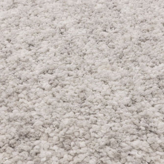 Barnaby Super Plush Heavyweight High-Density Luxury Hand-Woven Super Soft-Touch High-Pile Plain Polyester Shaggy Silver/Grey Rug-Asiatic Carpets-Rug Love - The Most Loved Rug Store