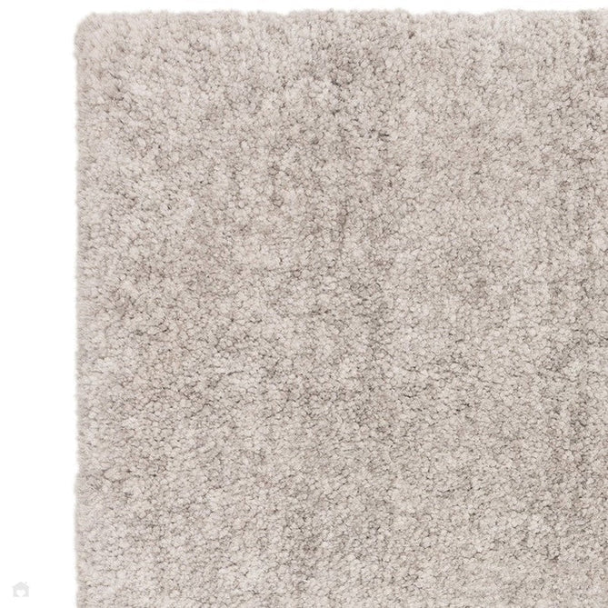 Barnaby Super Plush Heavyweight High-Density Luxury Hand-Woven Super Soft-Touch High-Pile Plain Polyester Shaggy Silver/Grey Rug-Asiatic Carpets-Rug Love - The Most Loved Rug Store