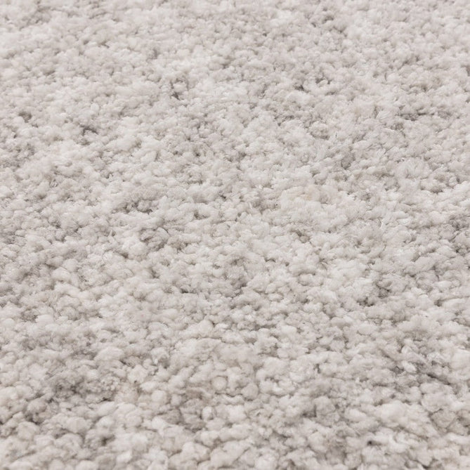Barnaby Super Plush Heavyweight High-Density Luxury Hand-Woven Super Soft-Touch High-Pile Plain Polyester Shaggy Silver/Grey Rug-Asiatic Carpets-Rug Love - The Most Loved Rug Store