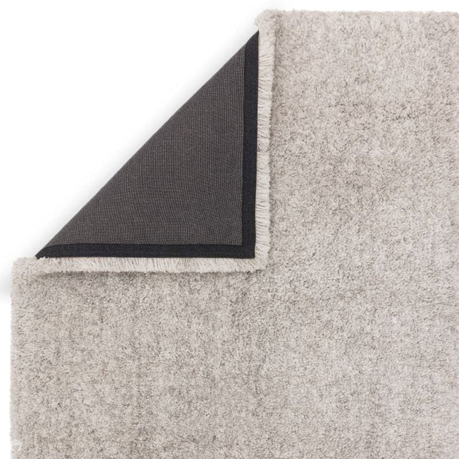 Barnaby Super Plush Heavyweight High-Density Luxury Hand-Woven Super Soft-Touch High-Pile Plain Polyester Shaggy Silver/Grey Rug-Asiatic Carpets-Rug Love - The Most Loved Rug Store