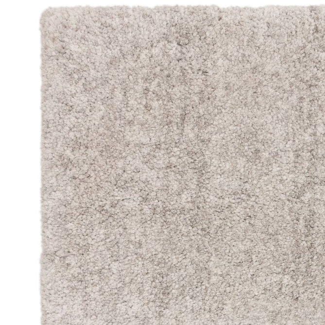Barnaby Super Plush Heavyweight High-Density Luxury Hand-Woven Super Soft-Touch High-Pile Plain Polyester Shaggy Silver/Grey Rug-Asiatic Carpets-Rug Love - The Most Loved Rug Store