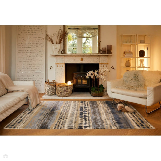 Batik Beige/Deep Navy/Green/Blue/Warm Brown/Multicolour Rug-Origins-Rug Love - The Most Loved Rug Store