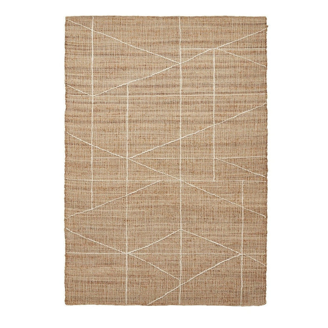Bazaar Hand-Woven Jute Flatweave 24875 Natural Rug-Think Rugs-Rug Love - The Most Loved Rug Store