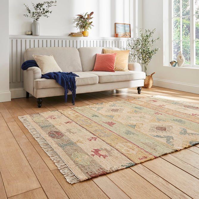 Bazaar Jute 17457 Multicolour Rug-Think Rugs-Rug Love - The Most Loved Rug Store
