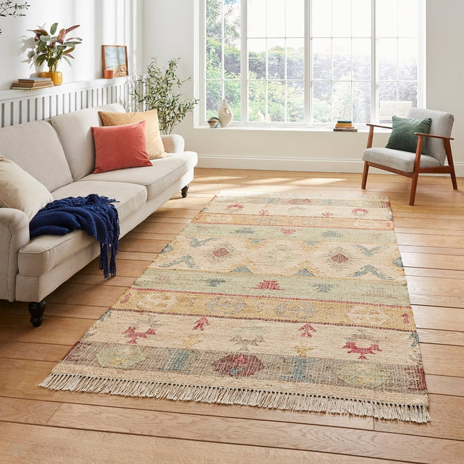 Bazaar Jute 17457 Multicolour Rug-Think Rugs-Rug Love - The Most Loved Rug Store