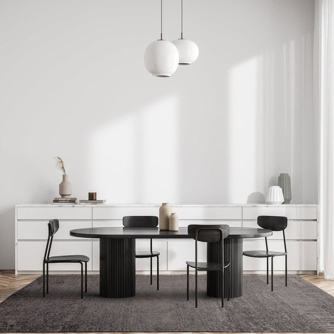 Beau Modern Abstract Distressed Shimmer Soft Textured Flatweave Carbon Grey/Silver/Ivory Rug-Asiatic Carpets-Rug Love - The Most Loved Rug Store