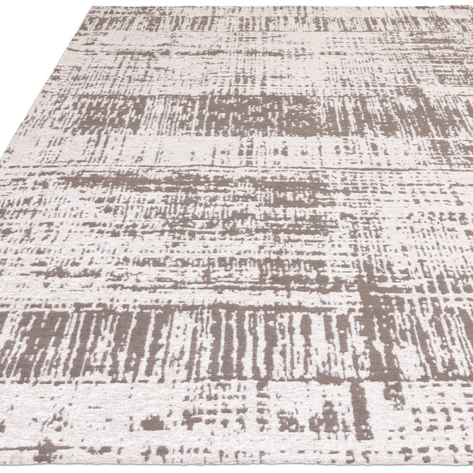 Beau Modern Abstract Distressed Shimmer Soft Textured Flatweave Charcoal Grey/Off-White Rug-Asiatic Carpets-Rug Love - The Most Loved Rug Store