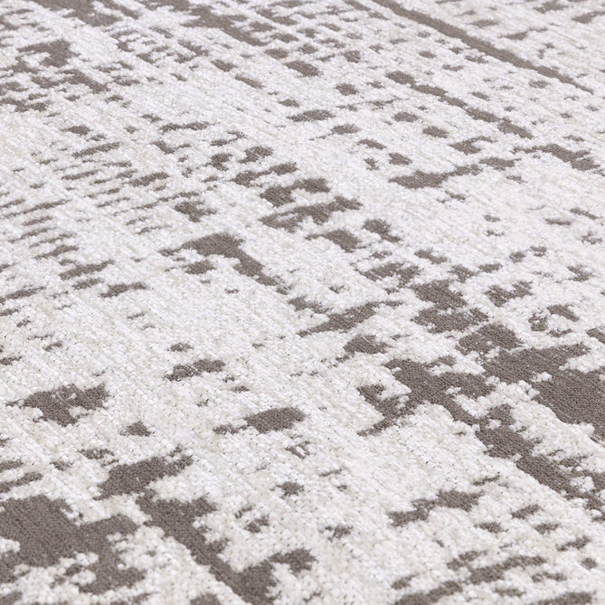 Beau Modern Abstract Distressed Shimmer Soft Textured Flatweave Charcoal Grey/Off-White Rug-Asiatic Carpets-Rug Love - The Most Loved Rug Store