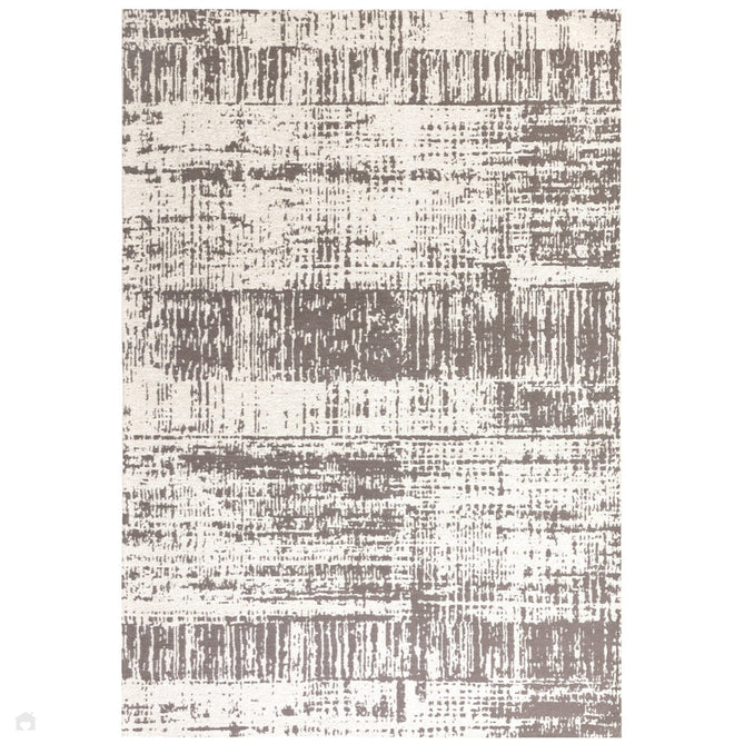 Beau Modern Abstract Distressed Shimmer Soft Textured Flatweave Charcoal Grey/Off-White Rug-Asiatic Carpets-Rug Love - The Most Loved Rug Store