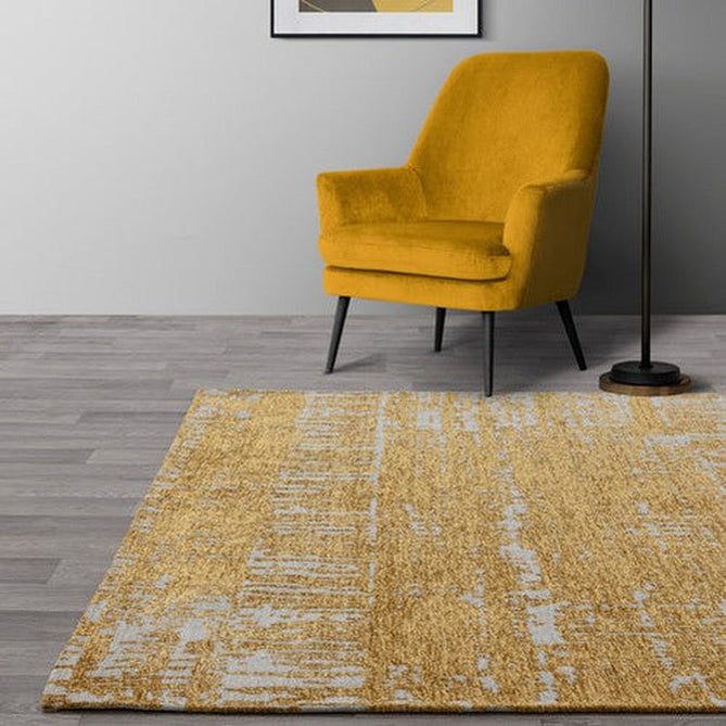 Beau Modern Abstract Distressed Shimmer Soft Textured Flatweave Gold/Grey/Beige Rug-Asiatic Carpets-Rug Love - The Most Loved Rug Store