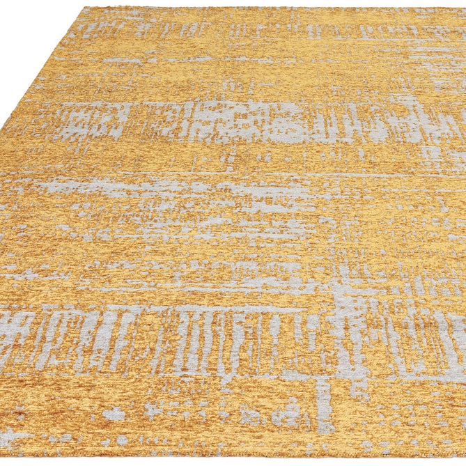 Beau Modern Abstract Distressed Shimmer Soft Textured Flatweave Gold/Grey/Beige Rug-Asiatic Carpets-Rug Love - The Most Loved Rug Store