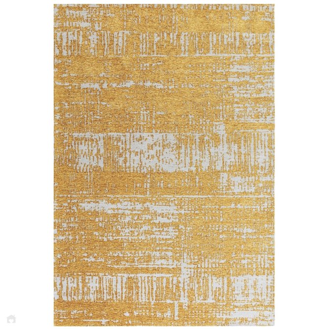 Beau Modern Abstract Distressed Shimmer Soft Textured Flatweave Gold/Grey/Beige Rug-Asiatic Carpets-Rug Love - The Most Loved Rug Store