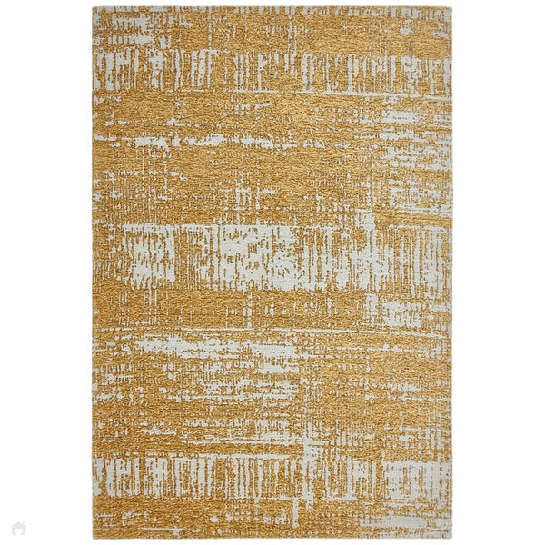 On Sale Beau Modern Abstract Distressed Shimmer Soft Textured Flatweave ...