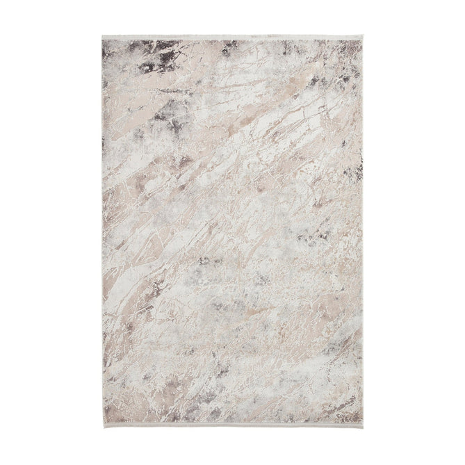 Bellagio 3006 Modern Abstract Marbled Distressed Metallic Shimmer Soft Textured Ultra High-Density Low Profile Short Pile Beige Rug-Think Rugs-Rug Love - The Most Loved Rug Store