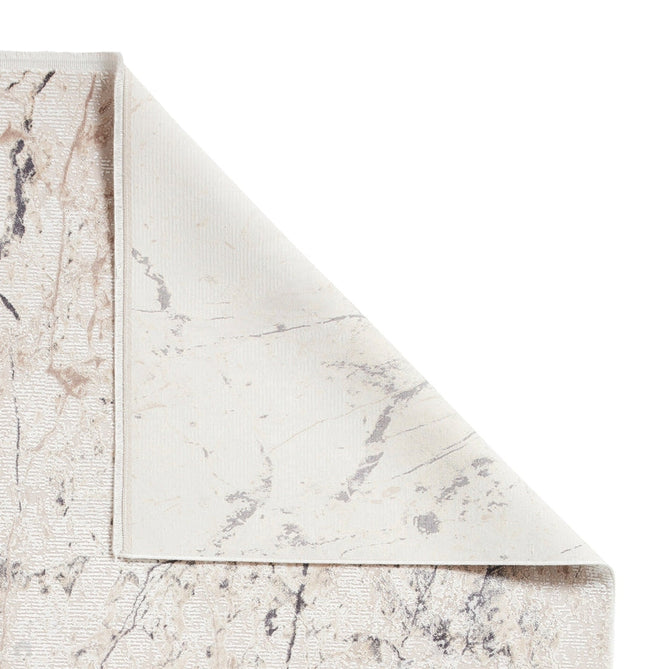 Bellagio 9141 Modern Abstract Marbled Distressed Metallic Shimmer Soft Textured Ultra High-Density Low Profile Short Pile Beige Rug-Think Rugs-Rug Love - The Most Loved Rug Store