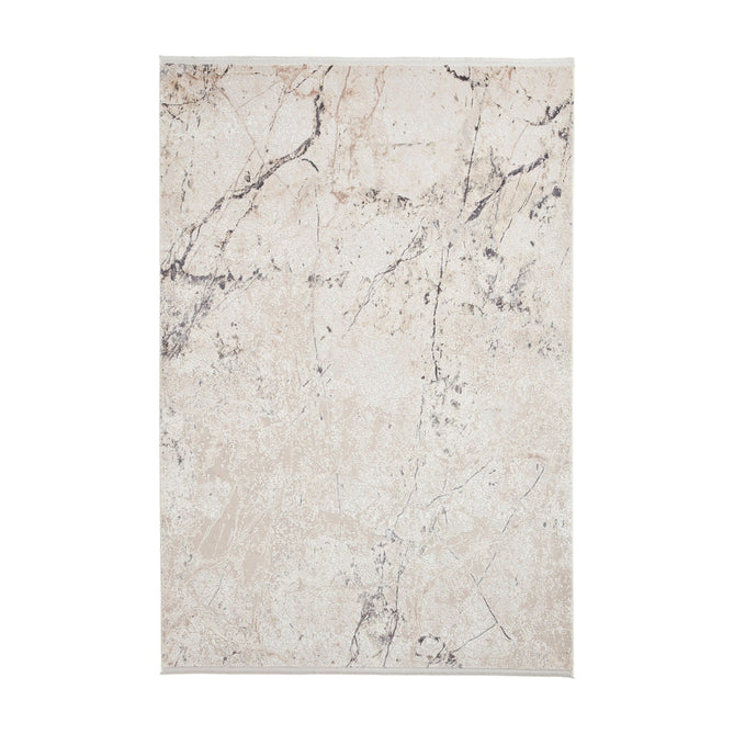Bellagio 9141 Modern Abstract Marbled Distressed Metallic Shimmer Soft Textured Ultra High-Density Low Profile Short Pile Beige Rug-Think Rugs-Rug Love - The Most Loved Rug Store