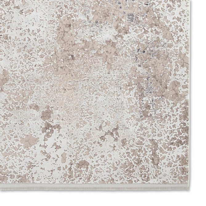 Bellagio 9196 Modern Abstract Marbled Distressed Metallic Shimmer Soft Textured Ultra High-Density Low Profile Short Pile Beige Rug-Think Rugs-Rug Love - The Most Loved Rug Store