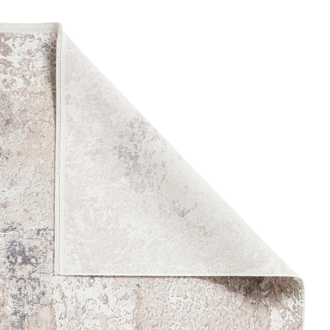 Bellagio 9196 Modern Abstract Marbled Distressed Metallic Shimmer Soft Textured Ultra High-Density Low Profile Short Pile Beige Rug-Think Rugs-Rug Love - The Most Loved Rug Store