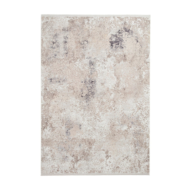Bellagio 9196 Modern Abstract Marbled Distressed Metallic Shimmer Soft Textured Ultra High-Density Low Profile Short Pile Beige Rug-Think Rugs-Rug Love - The Most Loved Rug Store