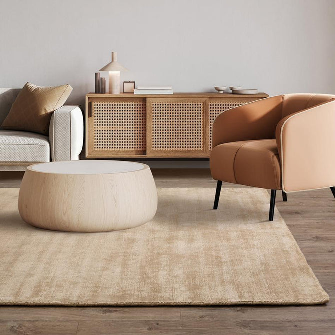 Blade Modern Plain Distressed Shimmer Hand-Woven Textured Silky Viscose Flatweave Champagne Beige Rug-Asiatic Carpets-Rug Love - The Most Loved Rug Store