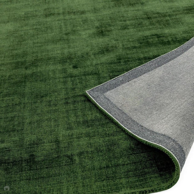 Blade Modern Plain Distressed Shimmer Hand-Woven Textured Silky Viscose Flatweave Green Runner-Asiatic Carpets-Rug Love - The Most Loved Rug Store