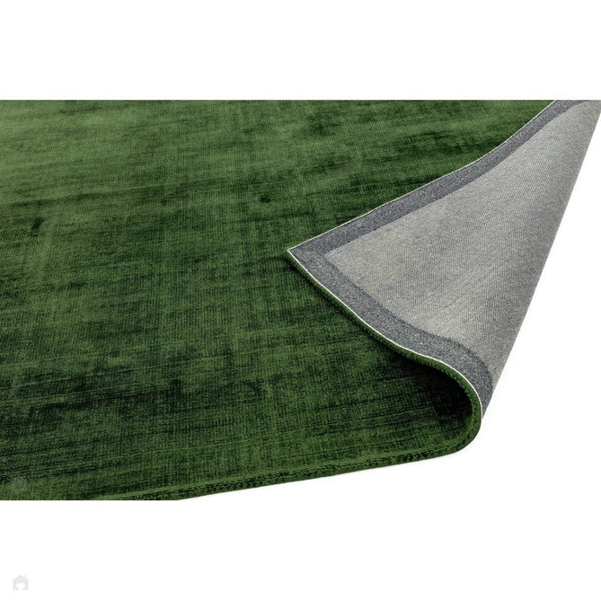 Blade Modern Plain Distressed Shimmer Hand-Woven Textured Silky Viscose Flatweave Green Runner-Asiatic Carpets-Rug Love - The Most Loved Rug Store