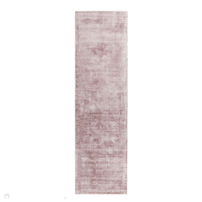 Blade Modern Plain Distressed Shimmer Hand-Woven Textured Silky Viscose Flatweave Heather Runner-Asiatic Carpets-Rug Love - The Most Loved Rug Store