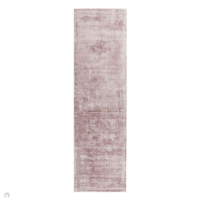 Blade Modern Plain Distressed Shimmer Hand-Woven Textured Silky Viscose Flatweave Heather Runner-Asiatic Carpets-Rug Love - The Most Loved Rug Store