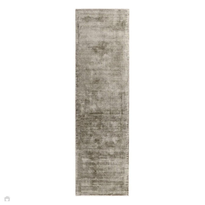 Blade Modern Plain Distressed Shimmer Hand-Woven Textured Silky Viscose Flatweave Moleskin Runner-Asiatic Carpets-Rug Love - The Most Loved Rug Store