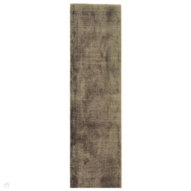 Blade Modern Plain Distressed Shimmer Hand-Woven Textured Silky Viscose Flatweave Moleskin Runner-Asiatic Carpets-Rug Love - The Most Loved Rug Store