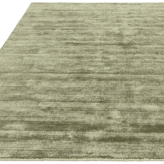 Blade Modern Plain Distressed Shimmer Hand-Woven Textured Silky Viscose Flatweave Sage Runner-Asiatic Carpets-Rug Love - The Most Loved Rug Store