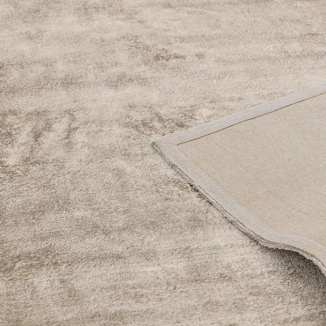 Blade Modern Plain Distressed Shimmer Hand-Woven Textured Silky Viscose Flatweave Smoke Runner-Asiatic Carpets-Rug Love - The Most Loved Rug Store