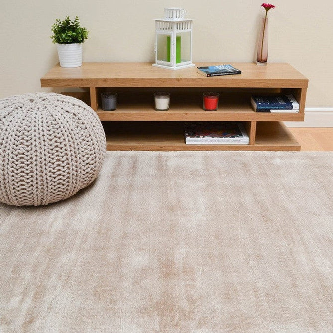 Blade Modern Plain Distressed Tonal Metallic Shimmer Hand-Woven Soft Textured Tip Sheared Loop Pile Silky Viscose Flatweave Champagne Beige Rug-Asiatic Carpets-Rug Love - The Most Loved Rug Store