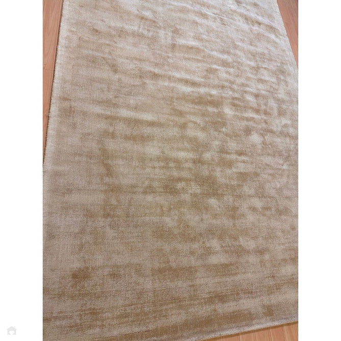 Blade Modern Plain Distressed Tonal Metallic Shimmer Hand-Woven Soft Textured Tip Sheared Loop Pile Silky Viscose Flatweave Champagne Beige Rug-Asiatic Carpets-Rug Love - The Most Loved Rug Store