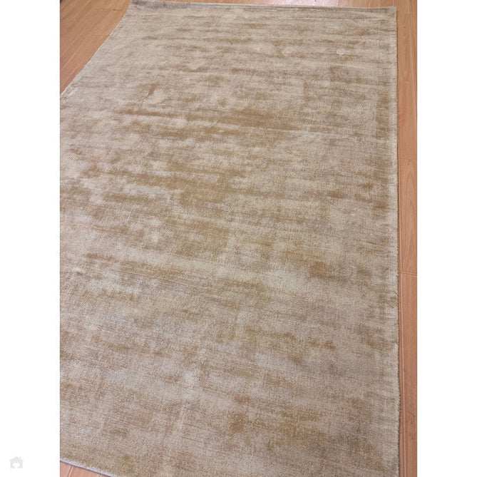 Blade Modern Plain Distressed Tonal Metallic Shimmer Hand-Woven Soft Textured Tip Sheared Loop Pile Silky Viscose Flatweave Champagne Beige Rug-Asiatic Carpets-Rug Love - The Most Loved Rug Store