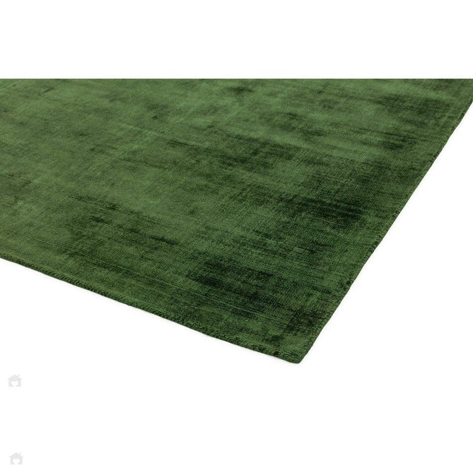 Blade Modern Plain Distressed Tonal Metallic Shimmer Hand-Woven Soft Textured Tip Sheared Loop Pile Silky Viscose Flatweave Green Rug-Asiatic Carpets-Rug Love - The Most Loved Rug Store