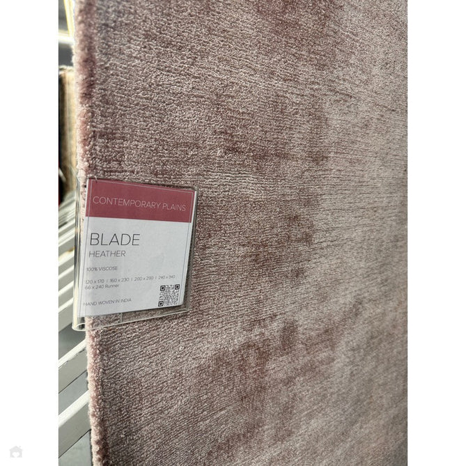 Blade Modern Plain Distressed Tonal Metallic Shimmer Hand-Woven Soft Textured Tip Sheared Loop Pile Silky Viscose Flatweave Heather Rug-Asiatic Carpets-Rug Love - The Most Loved Rug Store