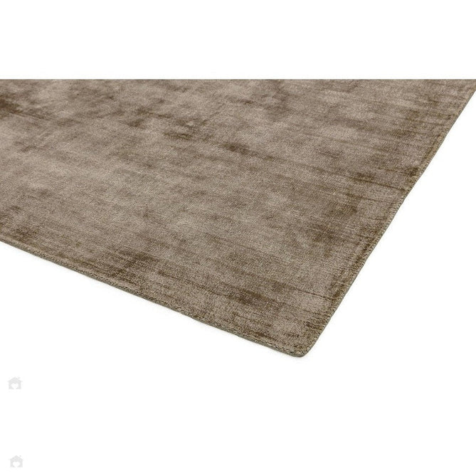 Blade Modern Plain Distressed Tonal Metallic Shimmer Hand-Woven Soft Textured Tip Sheared Loop Pile Silky Viscose Flatweave Mocha Rug-Asiatic Carpets-Rug Love - The Most Loved Rug Store