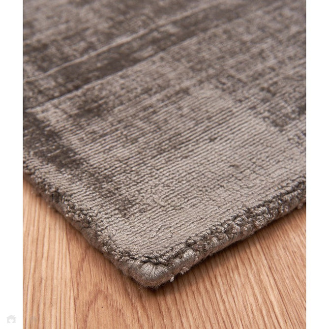 Blade Modern Plain Distressed Tonal Metallic Shimmer Hand-Woven Soft Textured Tip Sheared Loop Pile Silky Viscose Flatweave Moleskin Runner-Asiatic Carpets-Rug Love - The Most Loved Rug Store