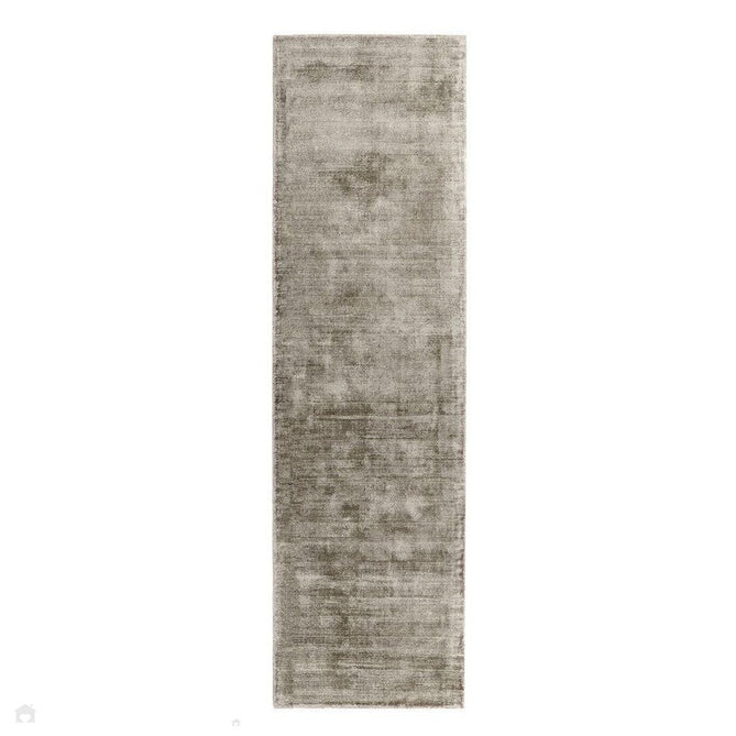Blade Modern Plain Distressed Tonal Metallic Shimmer Hand-Woven Soft Textured Tip Sheared Loop Pile Silky Viscose Flatweave Moleskin Runner-Asiatic Carpets-Rug Love - The Most Loved Rug Store