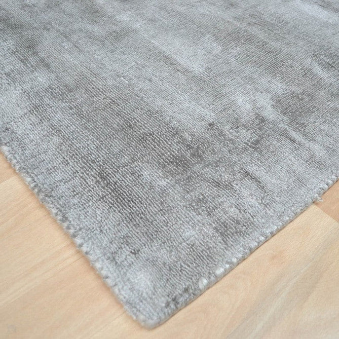 Blade Modern Plain Distressed Tonal Metallic Shimmer Hand-Woven Soft Textured Tip Sheared Loop Pile Silky Viscose Flatweave Moleskin Runner-Asiatic Carpets-Rug Love - The Most Loved Rug Store