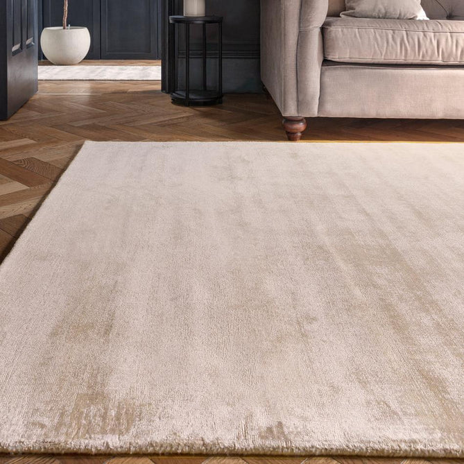 Blade Modern Plain Distressed Tonal Metallic Shimmer Hand-Woven Soft Textured Tip Sheared Loop Pile Silky Viscose Flatweave Putty Rug-Asiatic Carpets-Rug Love - The Most Loved Rug Store
