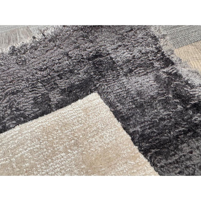 Blade Modern Plain Distressed Tonal Metallic Shimmer Hand-Woven Soft Textured Tip Sheared Loop Pile Silky Viscose Flatweave Putty Rug-Asiatic Carpets-Rug Love - The Most Loved Rug Store